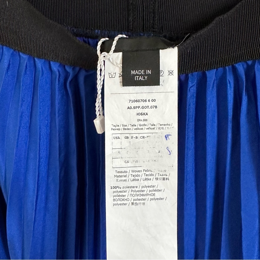 SOLD! on Ebay SportMax|Code MaxMara Label-cat Pleated Skirt.Size:IT40 US4/6. - Picture 14 of 14
